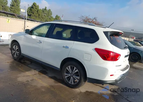 2017 Nissan Pathfinder Sv from USA, damaged, VIN 5N1DR2MM1HC635122